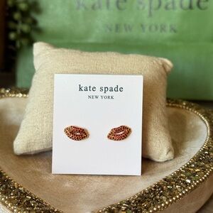 New! Kate Spade Hit the Town Lip Stud Earrings